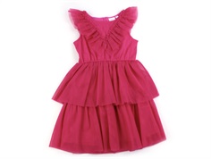 Name It pink peacock tulle dress